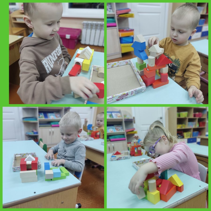 Строим, играем, развиваемся: средняя группа в мире блоков!