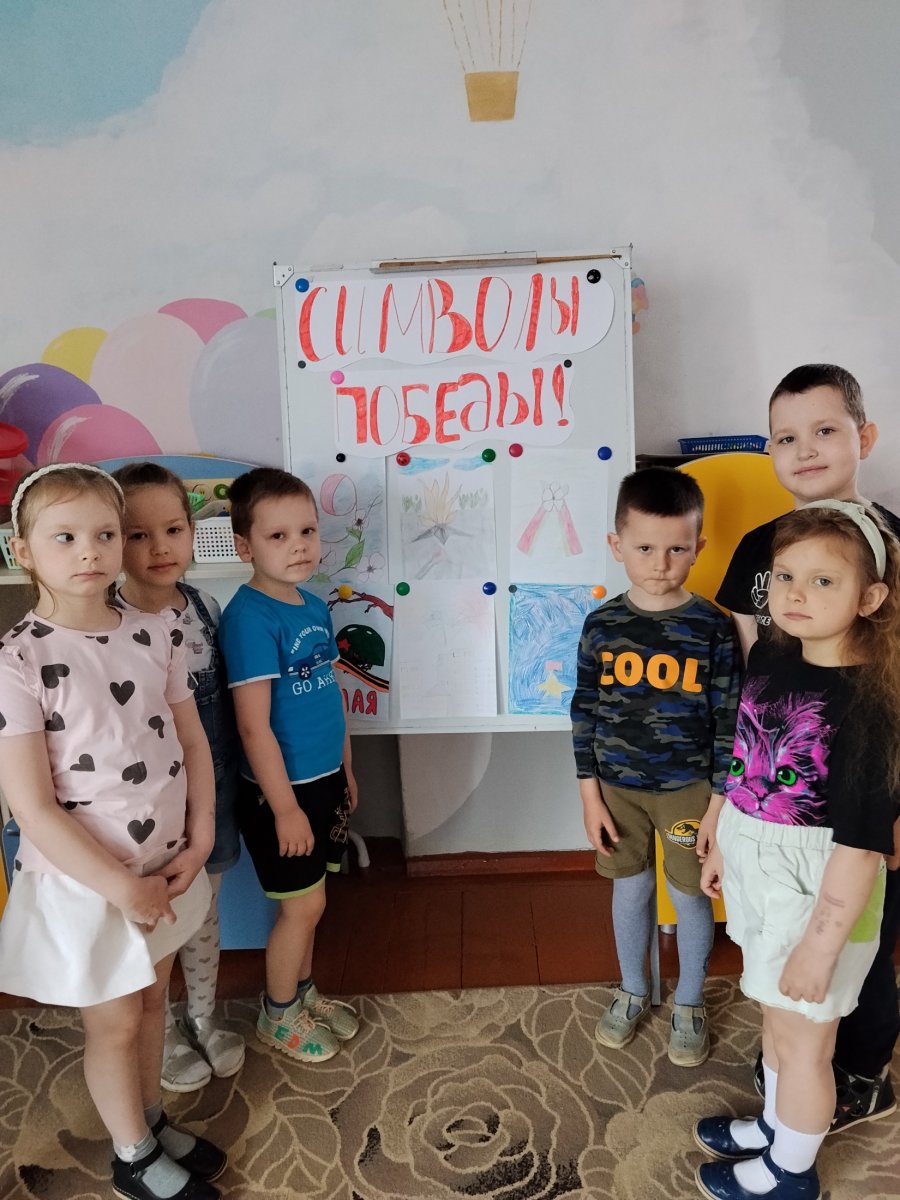 Выставка рисунков «Символы Победы»