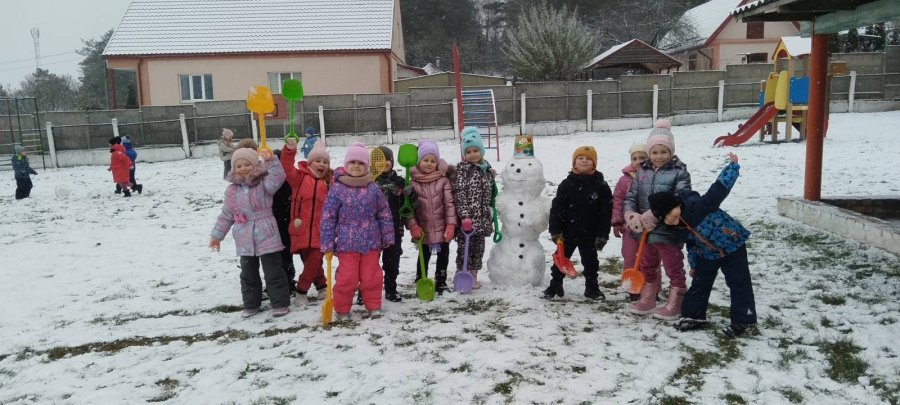 Вот выпал первый снег