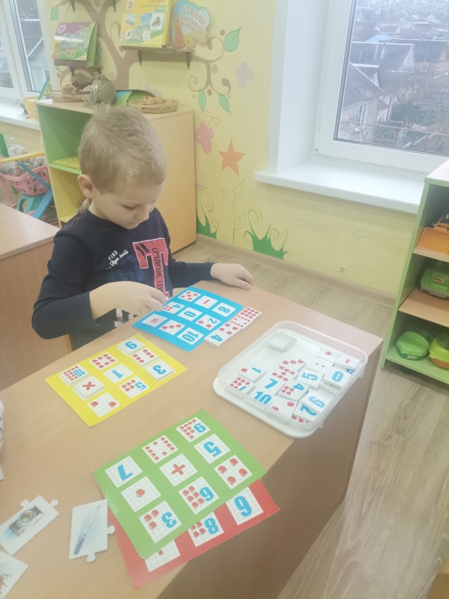 Настольные игры в детском саду