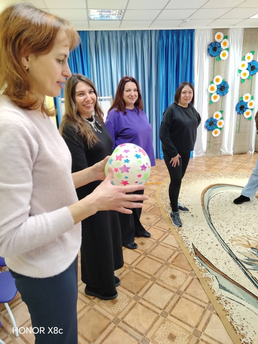 Занятие с элементами тренинга