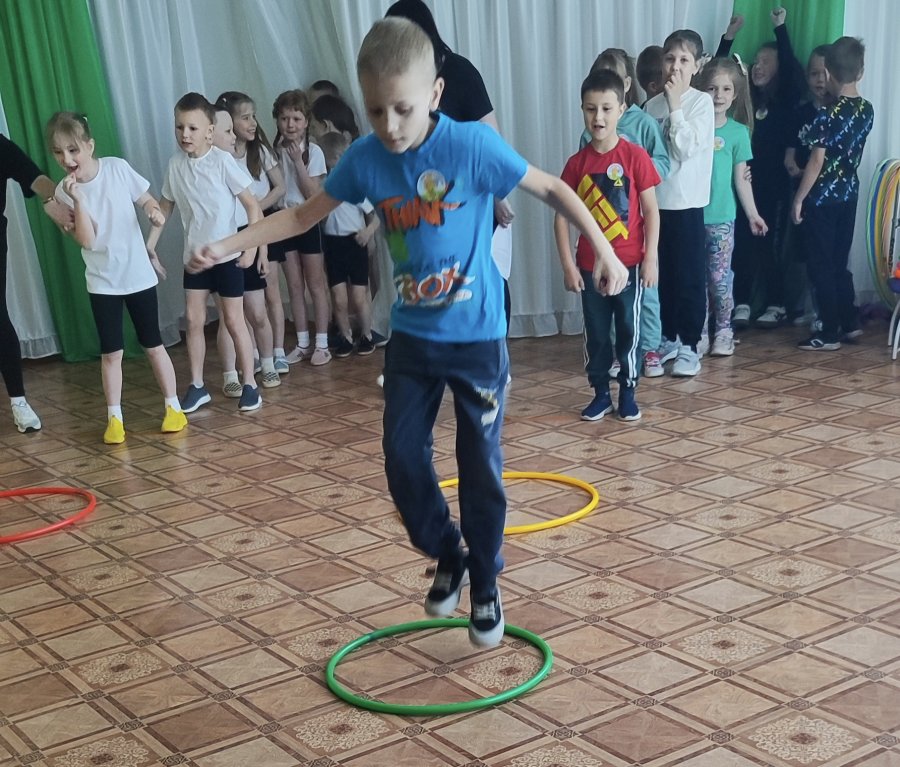 Весёлые старты!